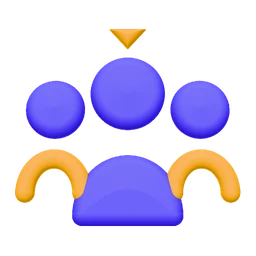 Candidate selection icon, 3D style