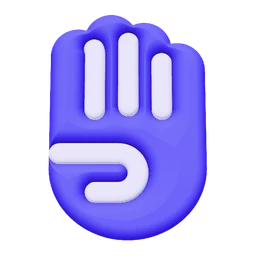 Count four icon, 3D style