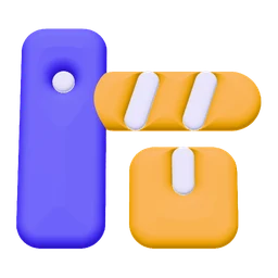 Customs checkpoint icon, 3D style