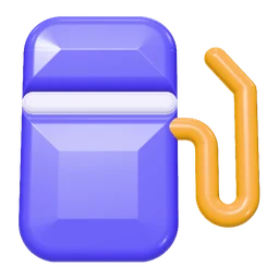 Fuel pump icon, 3D style