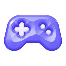 Gamepad icon, 3D style