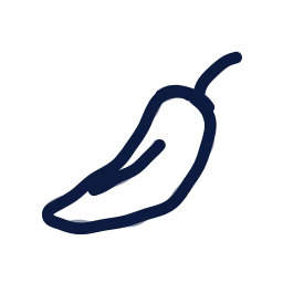 Chili icon, Draw style