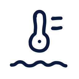 Coolant temperature icon, Draw style