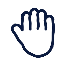 Count five icon, Draw style