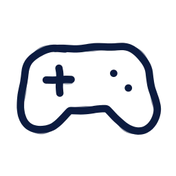 Gamepad icon, Draw style