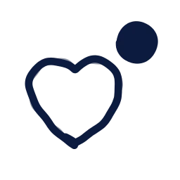 Like notification icon, Draw style