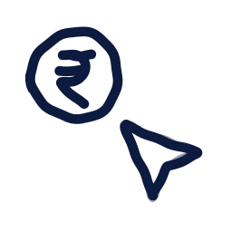 Ppc click icon, Draw style