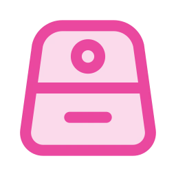 Air fryer icon, Duo style