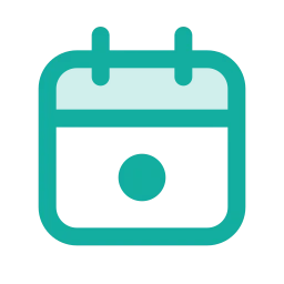 Calendar today icon, Duo style