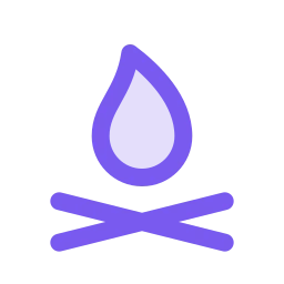 Campfire icon, Duo style