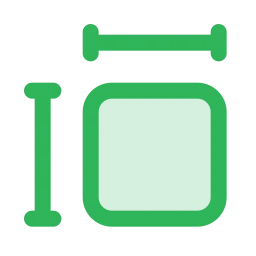 Carpet area icon, Duo style