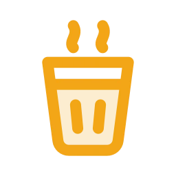 Chai glass icon, Duo style