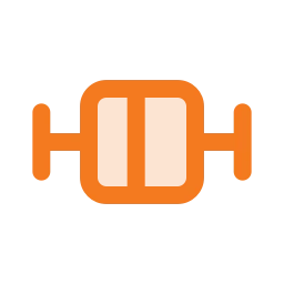 Chart boxplot icon, Duo style