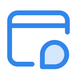Chatbot widget icon, Duo style