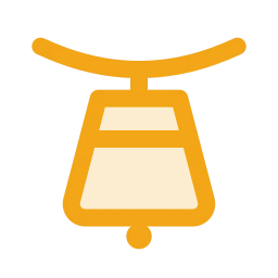 Cow bell icon, Duo style