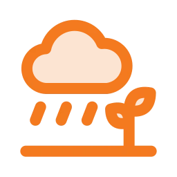 Crop weather icon, Duo style