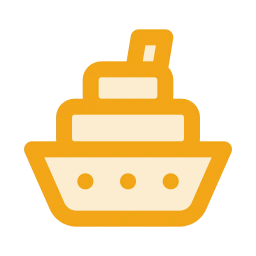 Cruise ship icon, Duo style
