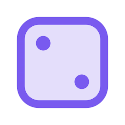 Dice 2 icon, Duo style