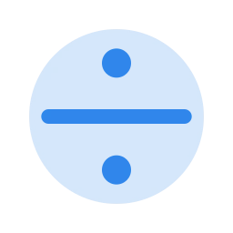 Divide icon, Duo style