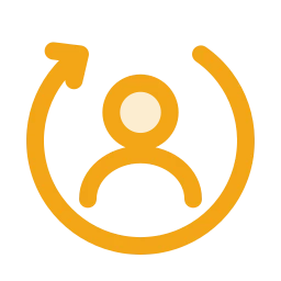 Feedback 360 icon, Duo style