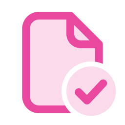 File check icon, Duo style