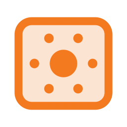 Gradient radial icon, Duo style