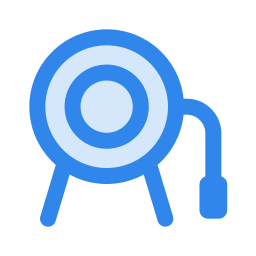 Hose reel icon, Duo style