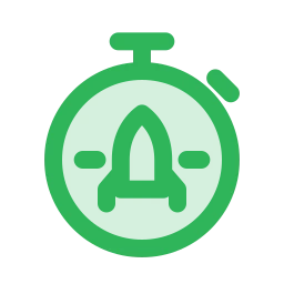 Launch countdown icon, Duo style