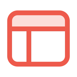 Layout header icon, Duo style