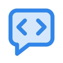 Message code icon, Duo style
