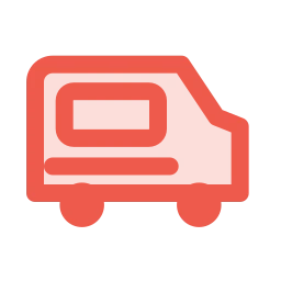 Mobile shop van icon, Duo style