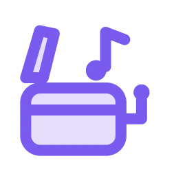 Music box icon, Duo style