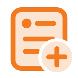 Post plus icon, Duo style