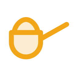 Protein scoop icon, Duo style