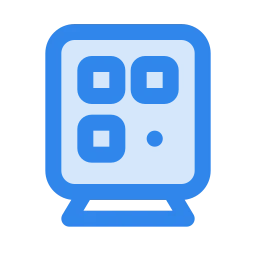 Qr standee icon, Duo style