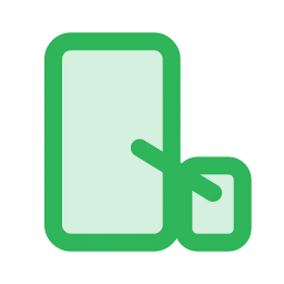 Room for rent icon, Duo style