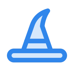 Witch hat icon, Duo style