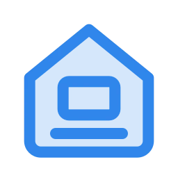 Work from home icon, Duo style