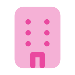 Building icon, Flat style