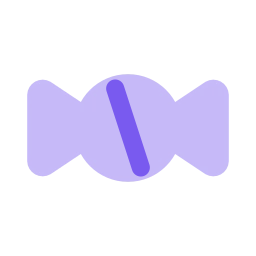 Candy icon, Flat style