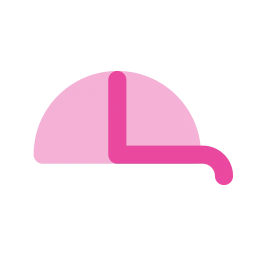 Cap icon, Flat style
