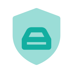 Car insurance icon, Flat style