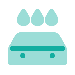Car wash icon, Flat style