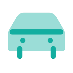 Car icon, Flat style