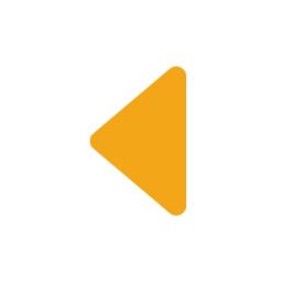 Caret left icon, Flat style