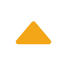 Caret up icon, Flat style
