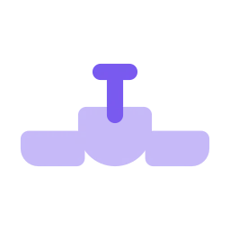 Ceiling fan icon, Flat style