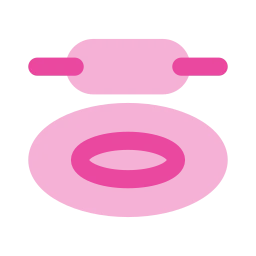 Chakla belan icon, Flat style
