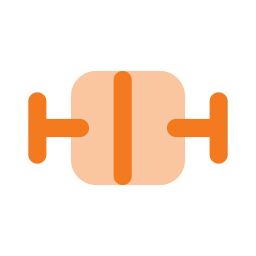 Chart boxplot icon, Flat style