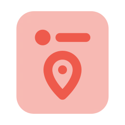 Check in icon, Flat style